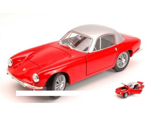 White Box WB18003 LOTUS ELITE 1960 RED/SILVER 1:18 Modellino