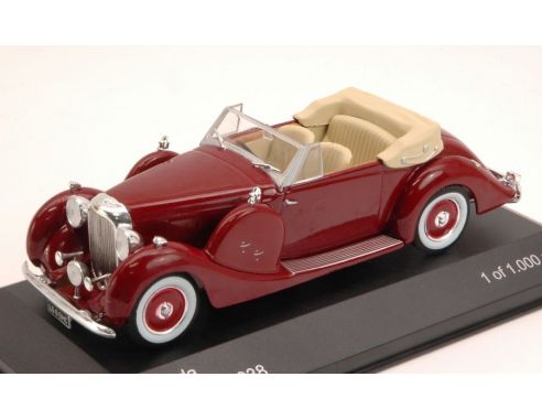 White Box WB113 LAGONDA LG 6 DHC 1938 DARK RED 1:43 Modellino