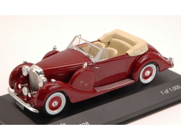 White Box WB113 LAGONDA LG 6 DHC 1938 DARK RED 1:43 Modellino