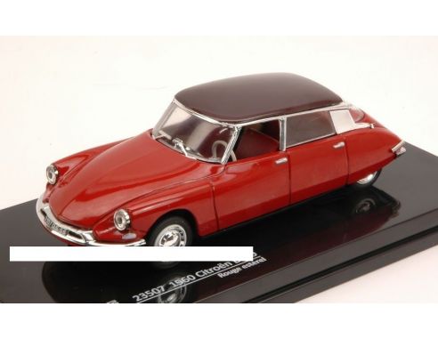 Vitesse VE23507 CITROEN DS 19 1960 ROUGE ESTEREL/BLACK 1:43 Modellino