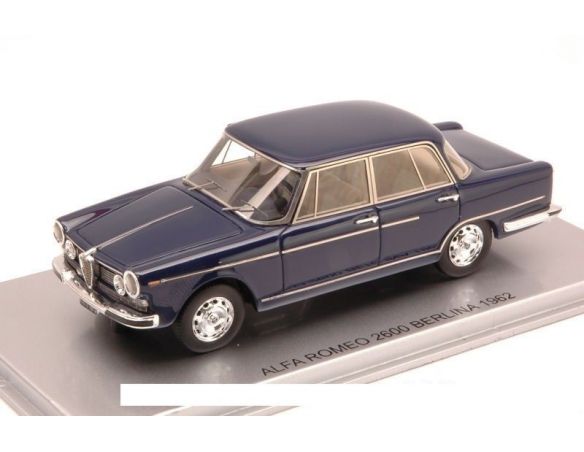 Kess Model KS43000170 ALFA ROMEO 2600 BERLINA 1962 BLUE COBALTO 1:43 Modellino