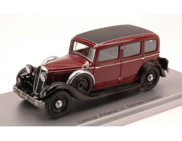 Kess Model KS43019011 LANCIA ARTENA III SERIES 1933 BORDEAUX/BLACK 1:43 Modellino