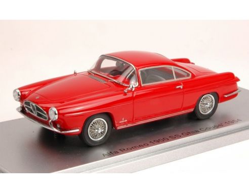 Kess Model KS43000210 ALFA ROMEO 1900 SS GHIA COUPE' 1954 RED 1:43 Modellino