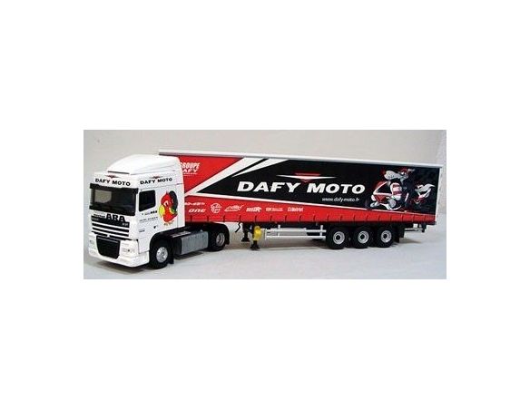 Eligor 114679 DAF XF105 SPACE CAB TAUTLINER 1/43 Modellino