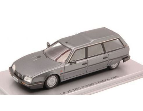 Kess Model KS43011020 CITROEN CX 25 TRD TURBO 2 BREAK 1986 GUN GREY MET.1:43 Modellino