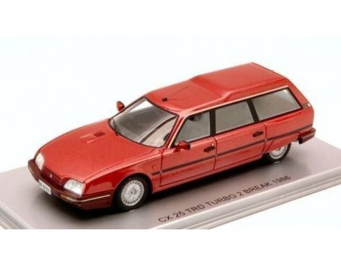 Kess Model KS43011021 CITROEN CX 25 TRD TURBO 2 BREAK 1986 RED MET.1:43 Modellino
