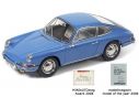 CMC M067D PORSCHE 901 1964 SKY BLUE LIMITED EDITION 5000 Modellino