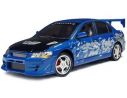 ERTL 33700 MITSUBISHI EVO VII 2001 BLUE 1/18 Modellino
