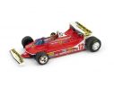 Brumm BM0578BCH FERRARI 312 T4 G.VILLENEUVE 1979 N.12 PROVE USA OVEST GP W/PILOTE 1:43 Modellino