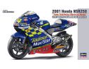 Hasegawa HGSBK2 HONDA NSR250 D.KATO 2001 N.74 WORLD CHAMPION 250cc KIT 1:12 Modellino