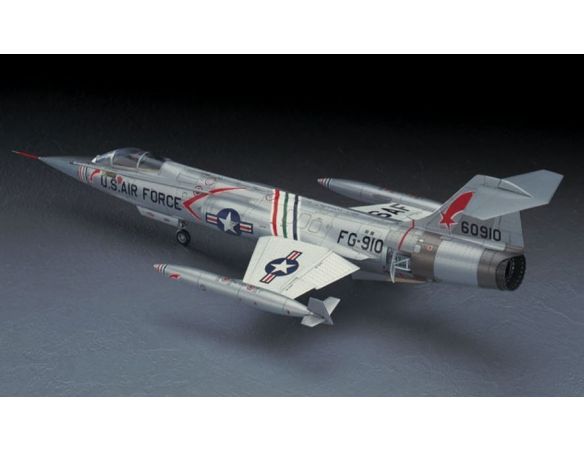 Hasegawa HGSPT19 F-104C STARFIGHTER U.S. AIR FORCE KIT 1:48 Modellino