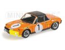 Minichamps PM400706501 PORSCHE 914/6 N.1 WINNER MARATHON DE LA ROUTE 1970 LARROUSSE-HALDI-MARKO Modellino