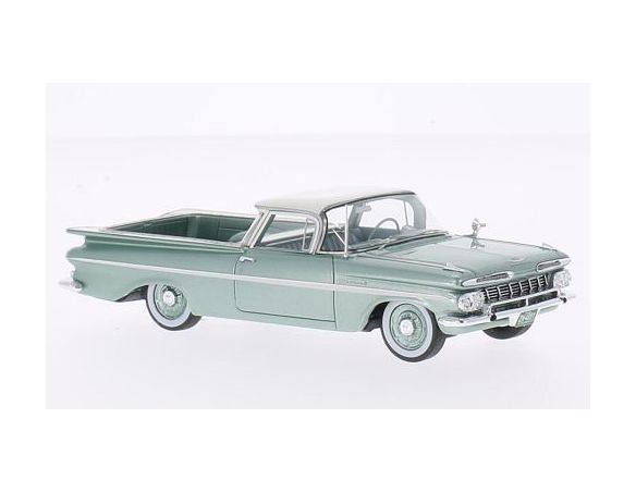 Neo Scale Models NEO44851 CHEVROLET EL CAMINO 1959 LIGHT GREEN METALLIC 1:43 Modellino