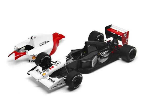 True Scale Miniatures TSM141818 MC LAREN MP4/6 G.BERGER 1991 N.2 2nd JAPAN GP 1:18 Modellino