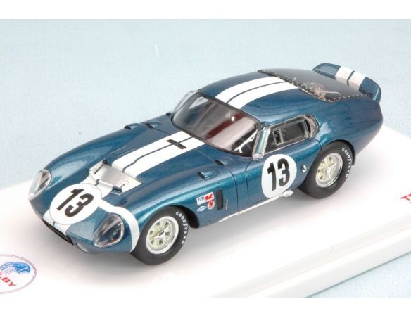 True Scale Miniatures TSM134318 SHELBY COUPE' N.13 2nd DAYTONA 1965 SCHLESSER-KECK-JOHNSON 1:43 Modellino