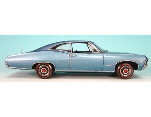 ERTL 33932 CHEVY IMPALA SS 396 1967 BLUE 1/18 Modellino