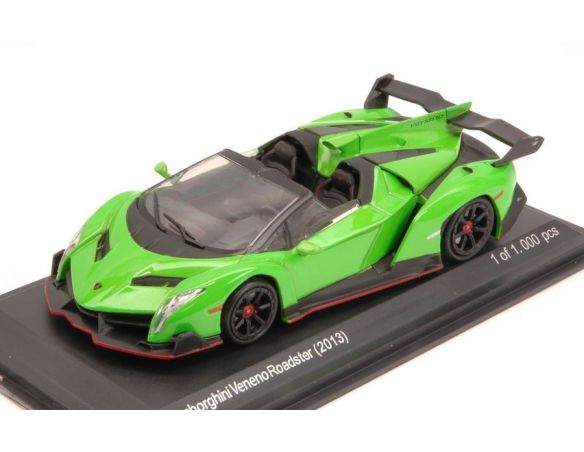 White Box WB521 LAMBORGHINI VENENO ROADSTER 2013 GREEN 1:43 Modellino