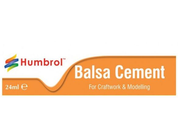 Humbrol HBAE0603 BALSA CEMENT COLLA IN TUBETTO 24 ml Modellino