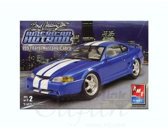 ERTL 38253 FORD MUSTANG '97 AM.HOT ROD KIT 1/25 Modellino