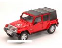 Greenlight GREEN86063 JEEP WRANGLER UNLIMITED FREEDOM EDITION 2014 RED 1:43 Modellino