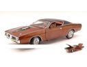 Auto World AMM1003 DODGE SUPER BEE 1971 BROWN METALLIC 1:18 Modellino