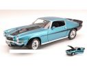 Auto World AMM1013 CHEVROLET CAMARO BALDWIN MOTION 1971 LIGHT BLUE METALLIC/BLACK 1:18 Modellino