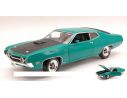 Auto World AMM1018 FORD TORINO COBRA 1970 GREEN/BLACK 1:18 Modellino