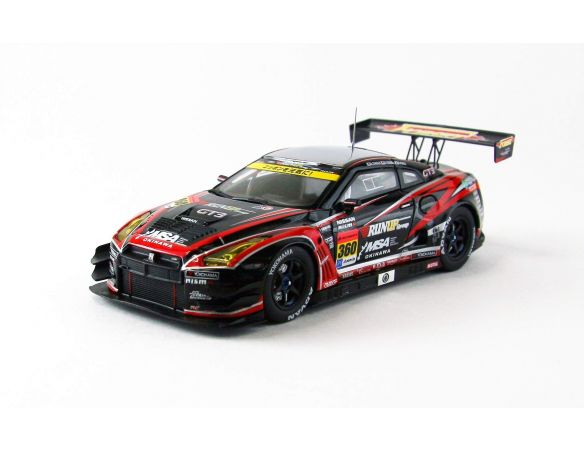 Ebbro EB45086 NISSAN GT-R N.360 NC SUPER GT300 2014 TANAKA-YOSHIDA-FUJIDA 1:43 Modellino