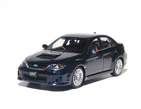 Ebbro EB44397 SUBARU IMPREZA WRX STI 2010 PLASMA BLUE 1:43 Modellino