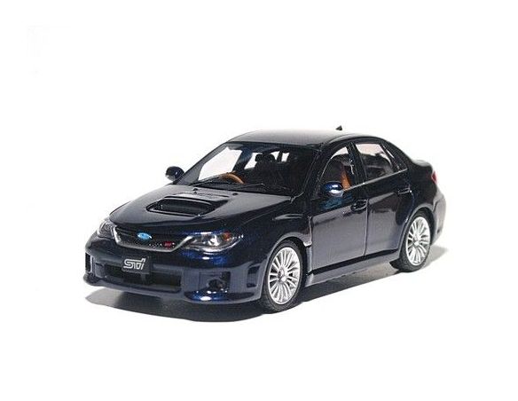 Ebbro EB44397 SUBARU IMPREZA WRX STI 2010 PLASMA BLUE 1:43 Modellino