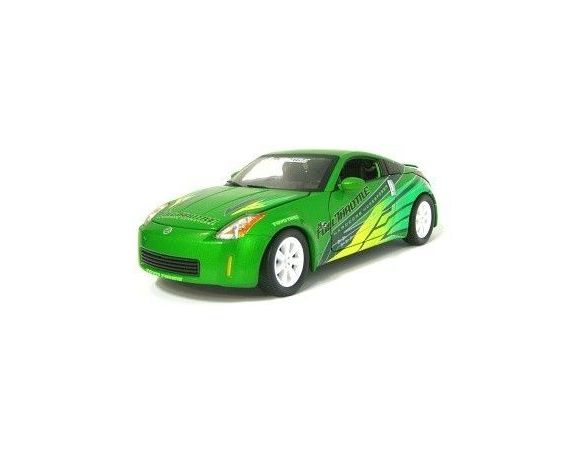 ERTL 53608D NISSAN 350Z 2003 GREEN 1/18 Modellino