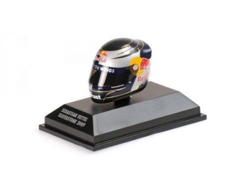 Minichamps PM381090301 CASCO S.VETTEL 2009 SILVERSTONE 1:8 Modellino