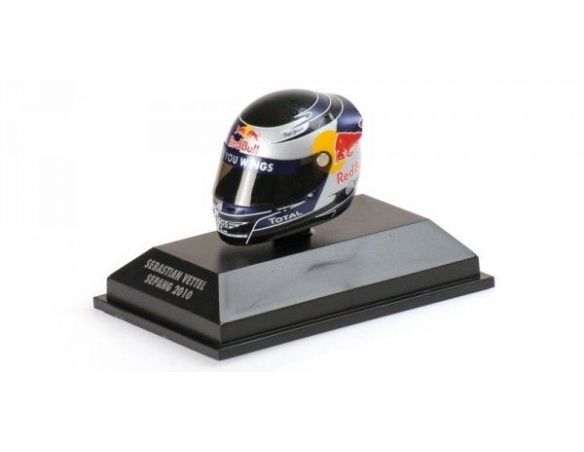 Minichamps PM381100405 CASCO S.VETTEL 2010 SEPANG 1:8 Modellino