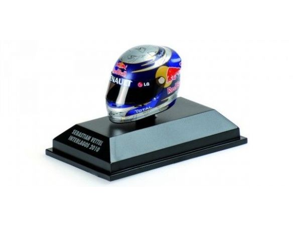 Minichamps PM381100705 CASCO S.VETTEL 2010 INTERLAGOS 1:8 Modellino