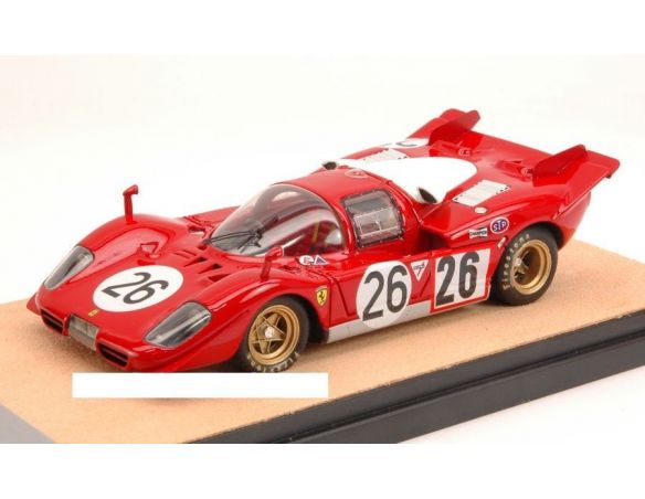 Tecnomodel TMDMI53B FERRARI 512 S N.26 ACCIDENT 24H DAYTONA 1970 VACCARELLA-GIUNTI 1:43 Modellino