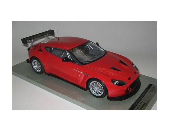 Tecnomodel TMD1801B ASTON MARTIN V12 ZAGATO GLOSS RED TEST RACING ED.LIM.PCS 50 1:18 Modellino
