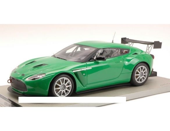 Tecnomodel TMD1801E ASTON MARTIN V12 ZAGATO 2012 PRESS VERSION GREEN  ED.LIM.PCS 150 1:18 Modellino