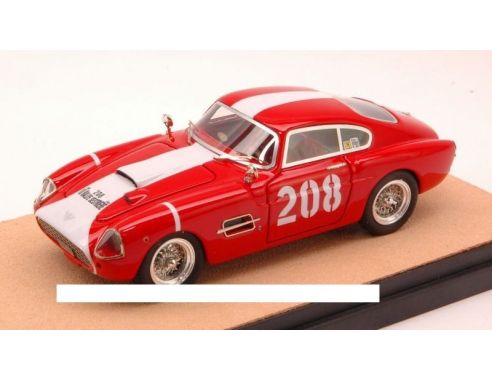 Tecnomodel TMDEX55B FIAT 8V VIGNALE N.208 4th RALLY SESTRIERE 1959 CANAPARO-MARSOGLIO 1:43 Modellino
