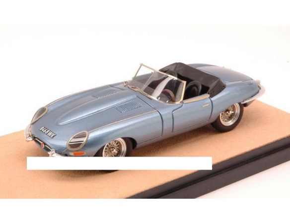 Tecnomodel TMDEX56B JAGUAR E TYPE SPIDER 1961 LIGHT BLUE METALLIC  ED.LIM.PCS 30 1:43 Modellino