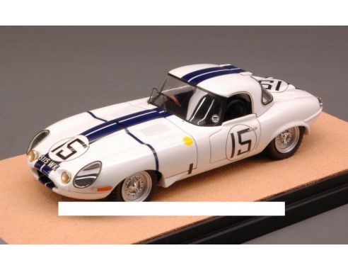 Tecnomodel TMDEX57B JAGUAR E TYPE N.15 9th LM 1963 CUNNINGHAM-GROSSMAN ED.LIM.PCS 40 1:43 Modellino