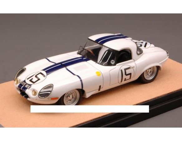 Tecnomodel TMDEX57B JAGUAR E TYPE N.15 9th LM 1963 CUNNINGHAM-GROSSMAN ED.LIM.PCS 40 1:43 Modellino