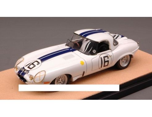 Tecnomodel TMDEX57C JAGUAR E TYPE N.16 RETIRED LM 1963 RICHARD-SALVADORI  ED.LIM.PCS 40 1:43 Modellino