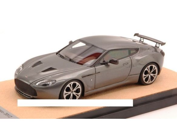 Tecnomodel TMDMI52AB ASTON MARTIN V12 ZAGATO 2012 SILVERGUN ED.LIM.PCS 20 1:43 Modellino