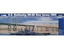 TRUMPETER 05702 U.S. Battleship BB-62 New Jersey 1983 Modellino