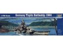 TRUMPETER 05712 TIRPITZ GERMAN BATTLESHIP 1943 Modellino