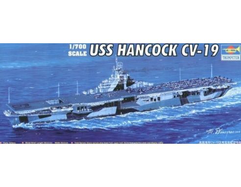 TRUMPETER 05737 USS HANCOCK CV-19 Modellino