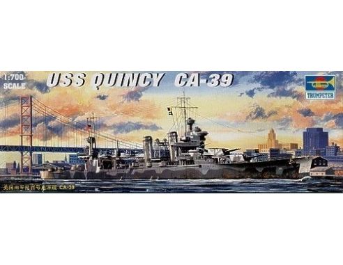 TRUMPETER 05748 USS QUINCY CA-39 Modellino