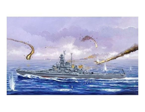 TRUMPETER 05760 USS SOUTH DAKOTA BB-57 Modellino