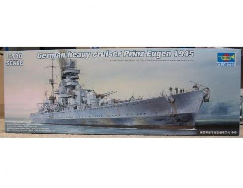 TRUMPETER 05767 GERMAN CRUISER PRINZ EUGEN 1945 Modellino