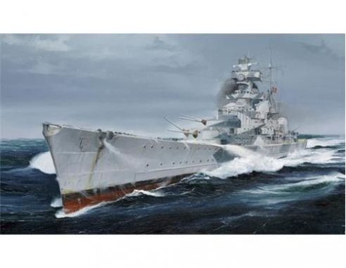 TRUMPETER 05775 GERMAN CRUISER ADMIRAL HIPPER 1940 Modellino